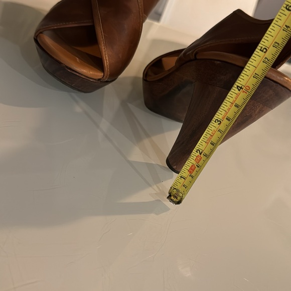 Aldo strappy peep-toe heels - size 38 - Picture 9 of 9